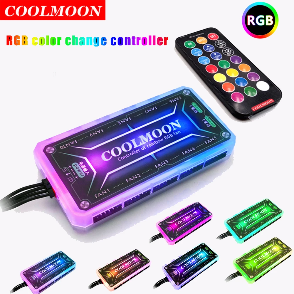 Tablet With All Accessories - COOLMOON pengontrol ARGB 12V 5A 6Pin