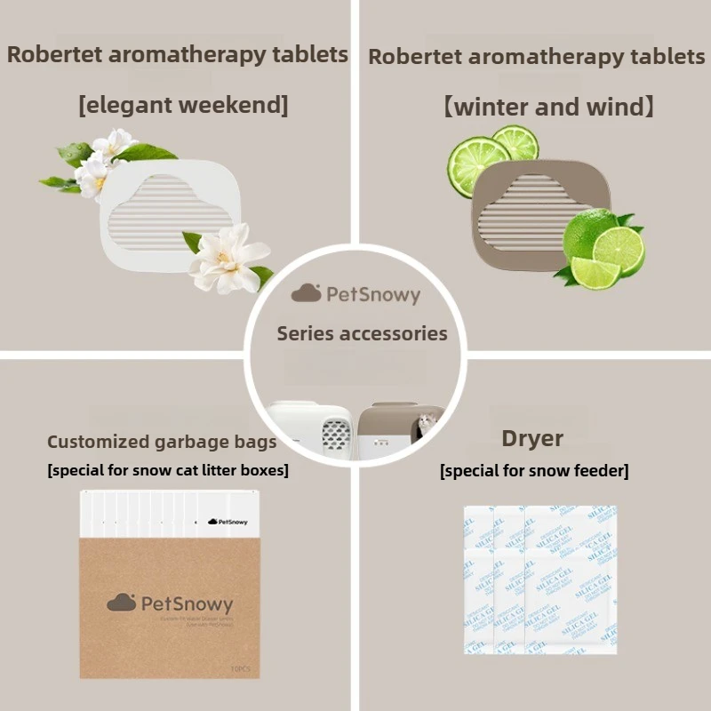 Tablet And Accessories Bag - PetSnowy Aksesori kucing kotak sampah kantong