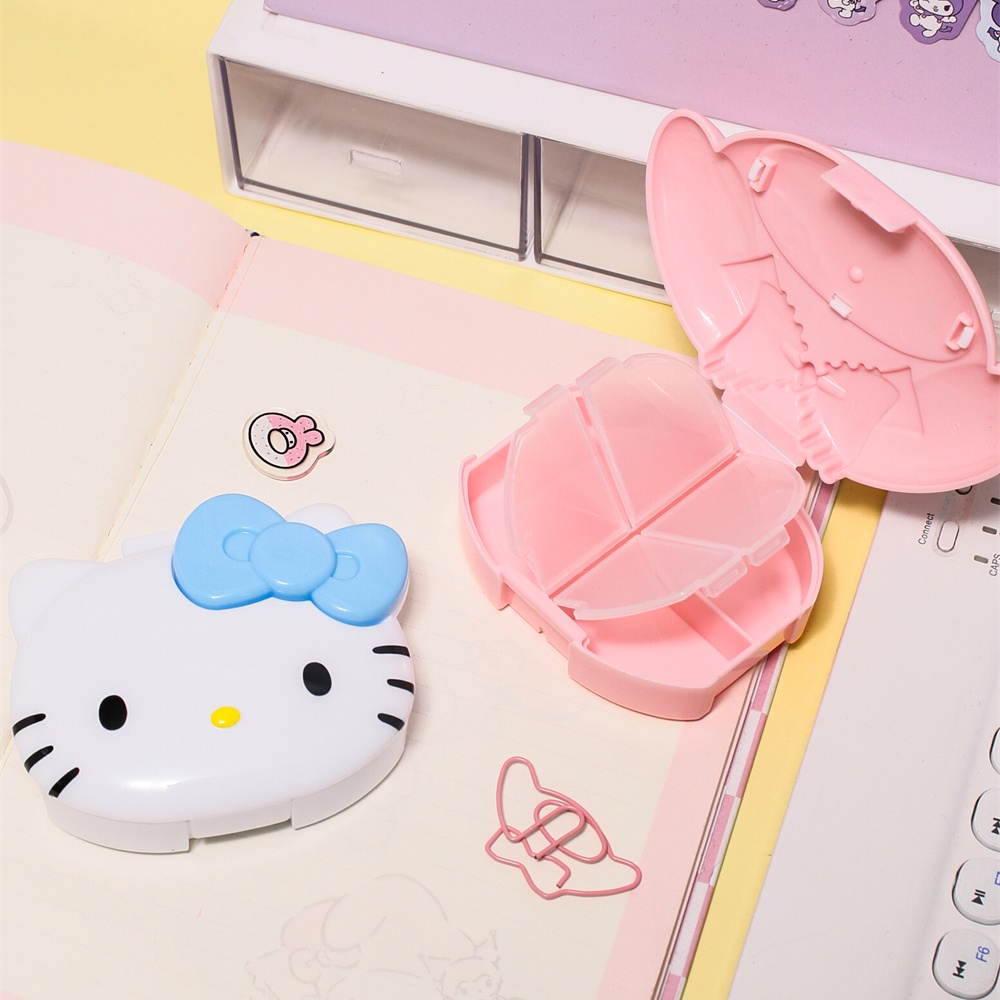 Boox Tablet Accessories - Kotak Pil Portabel 4 Grid Sanrio