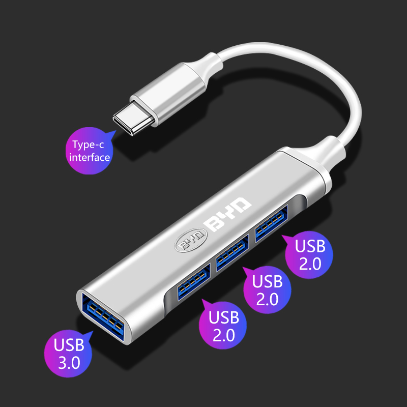 Usb Hub Type C - Adaptor USB Tipe-C Multi Port Distributor