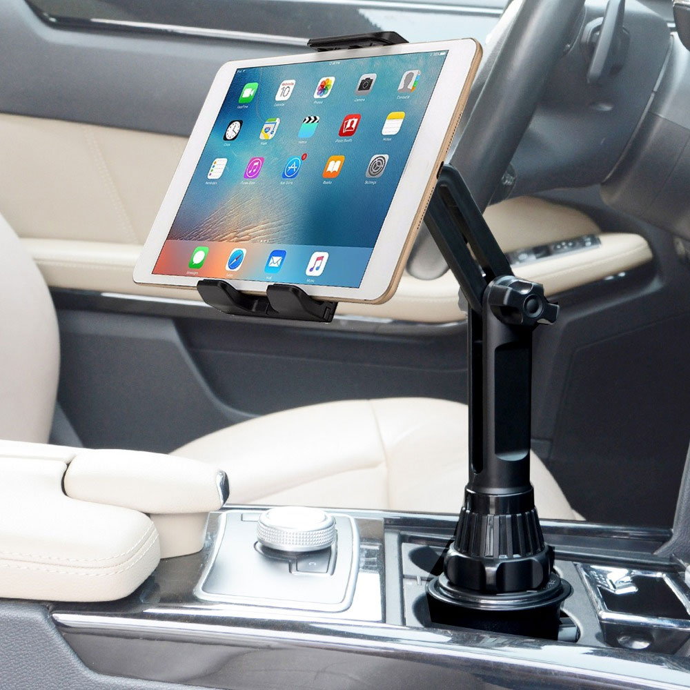 Tablet Accessories Must Have - 360 Dudukan Cangkir Mobil Otomatis Tablet