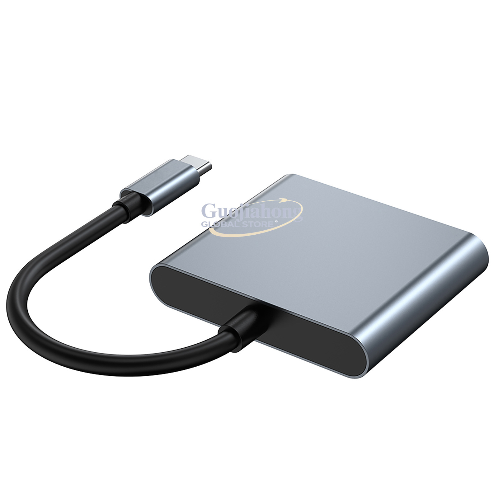Usb Hub Type C - Docking station USB-C ke HD tiga-dalam-satu