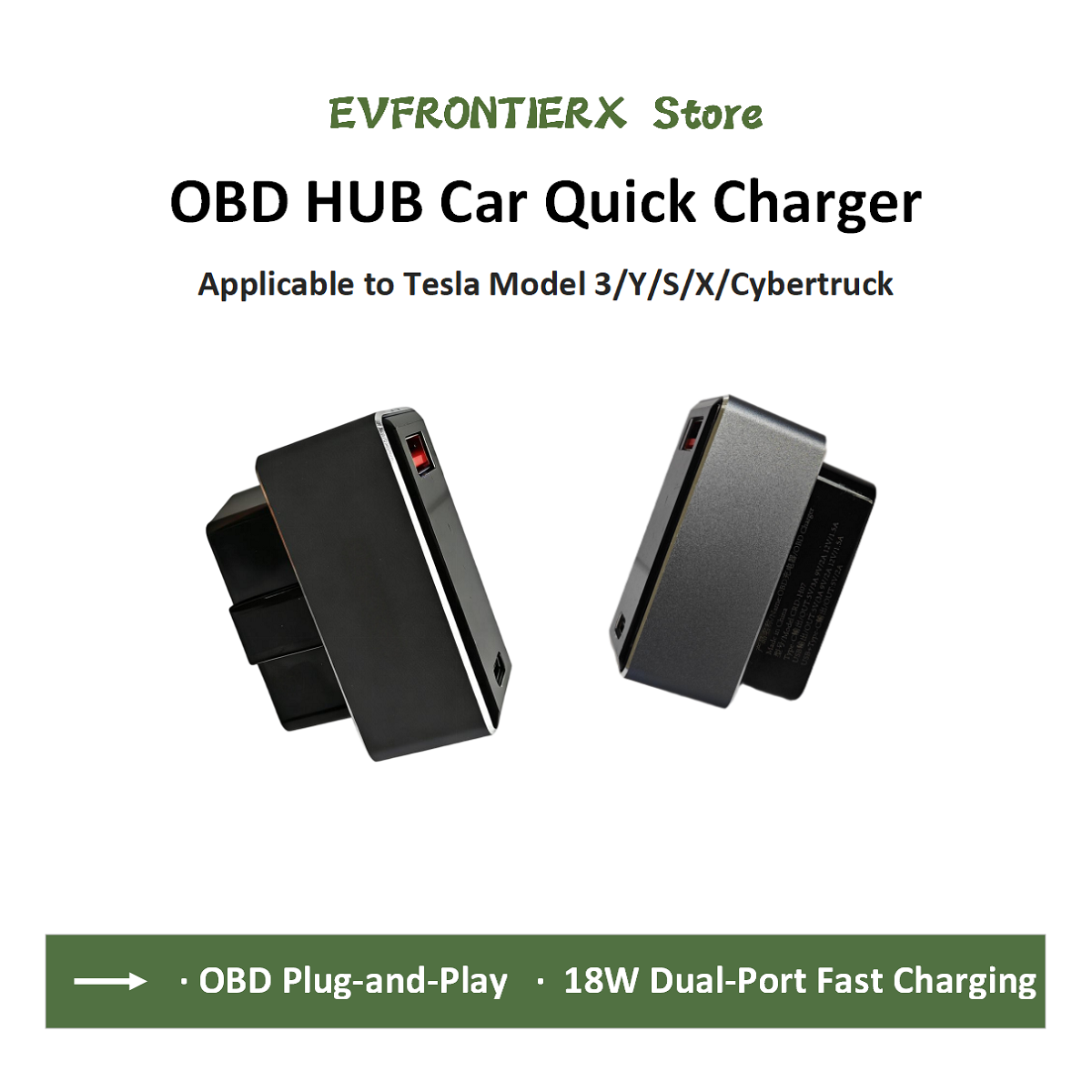 Usb Hub Type C - Adaptor Daya Pengisi Daya Cepat OBD