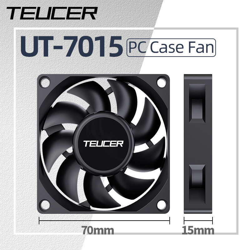 Tablet With All Accessories - Teucer UT-7015 7Cm Kipas Pendingin Chassic