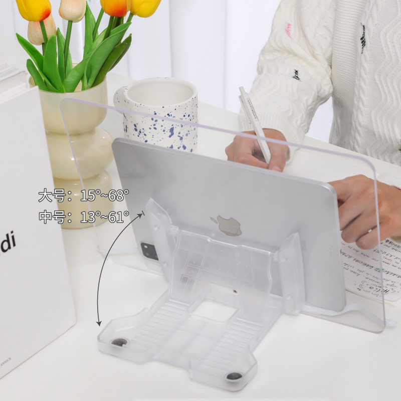 Stands Baca Akrilik Transparan - Tablet Accessories For Reading ulasan dan harga