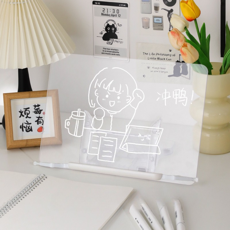 Stands Baca Akrilik Transparan - Tablet Accessories For Reading ulasan dan harga