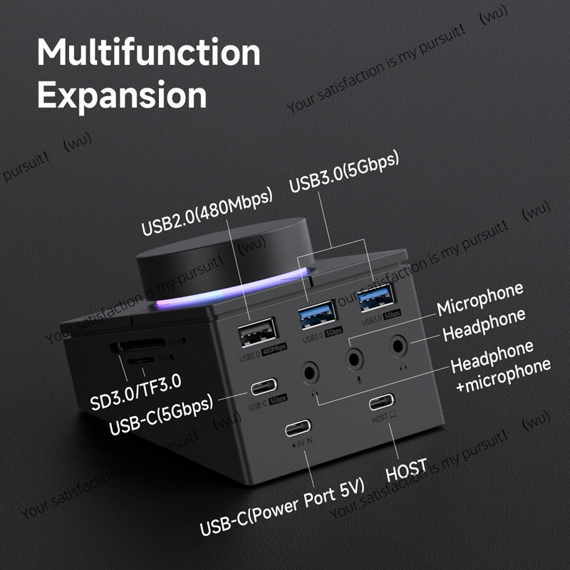 Hub USB C dengan Tombol Pintas - Usb Hub Type C ulasan dan harga