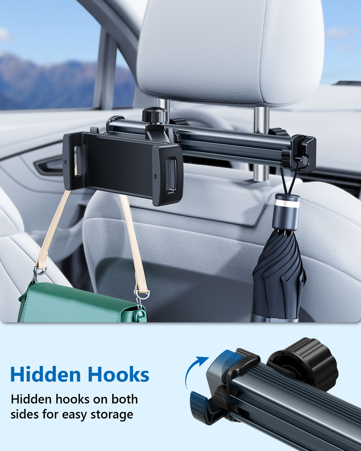 Dudukan Tablet Mobil Hipacool  - Tablet Accessories Must Have ulasan dan harga