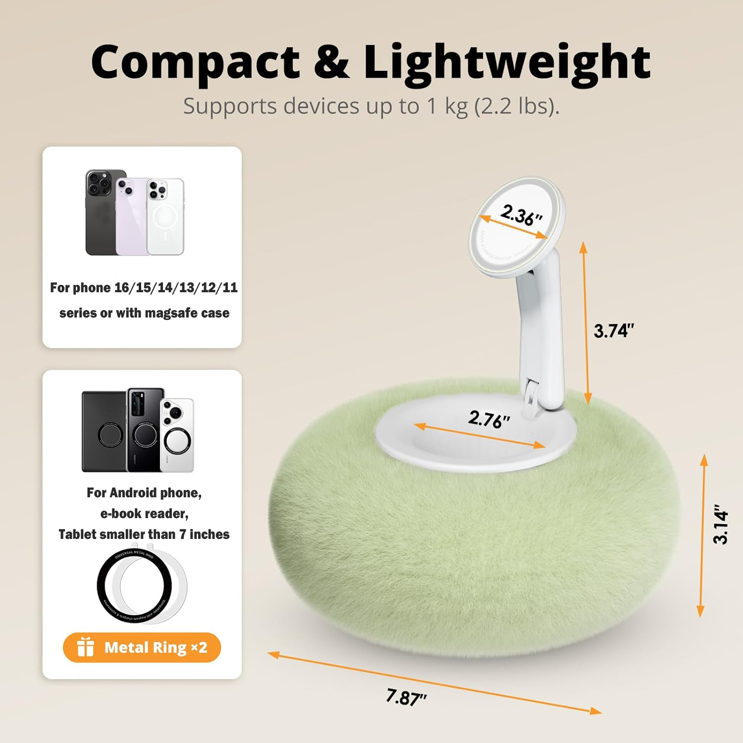 Penyangga Bantal Magnetik 2025 - Tablet Accessories For Reading ulasan dan harga
