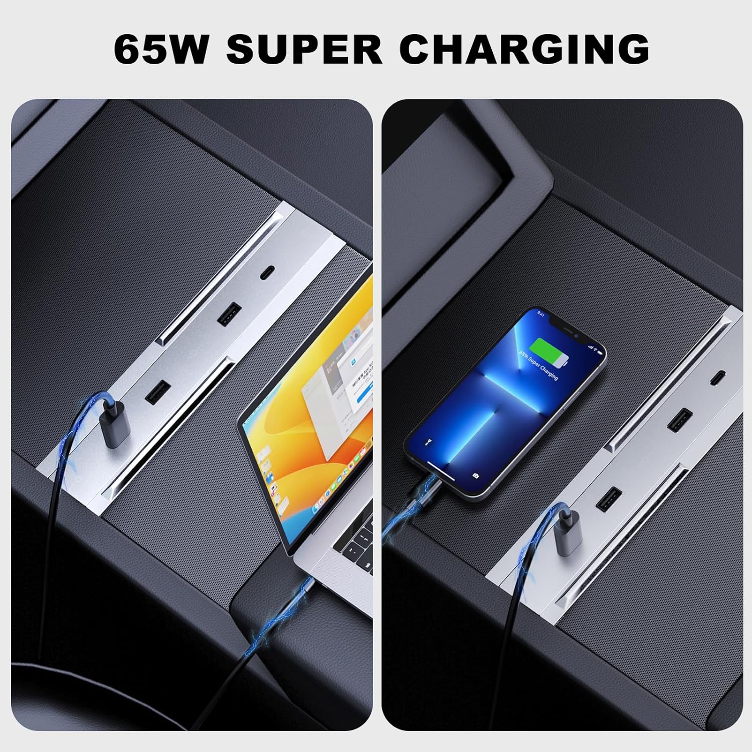 Dock Pengisian Daya Cepat 27W- - Usb Hub Type C ulasan dan harga