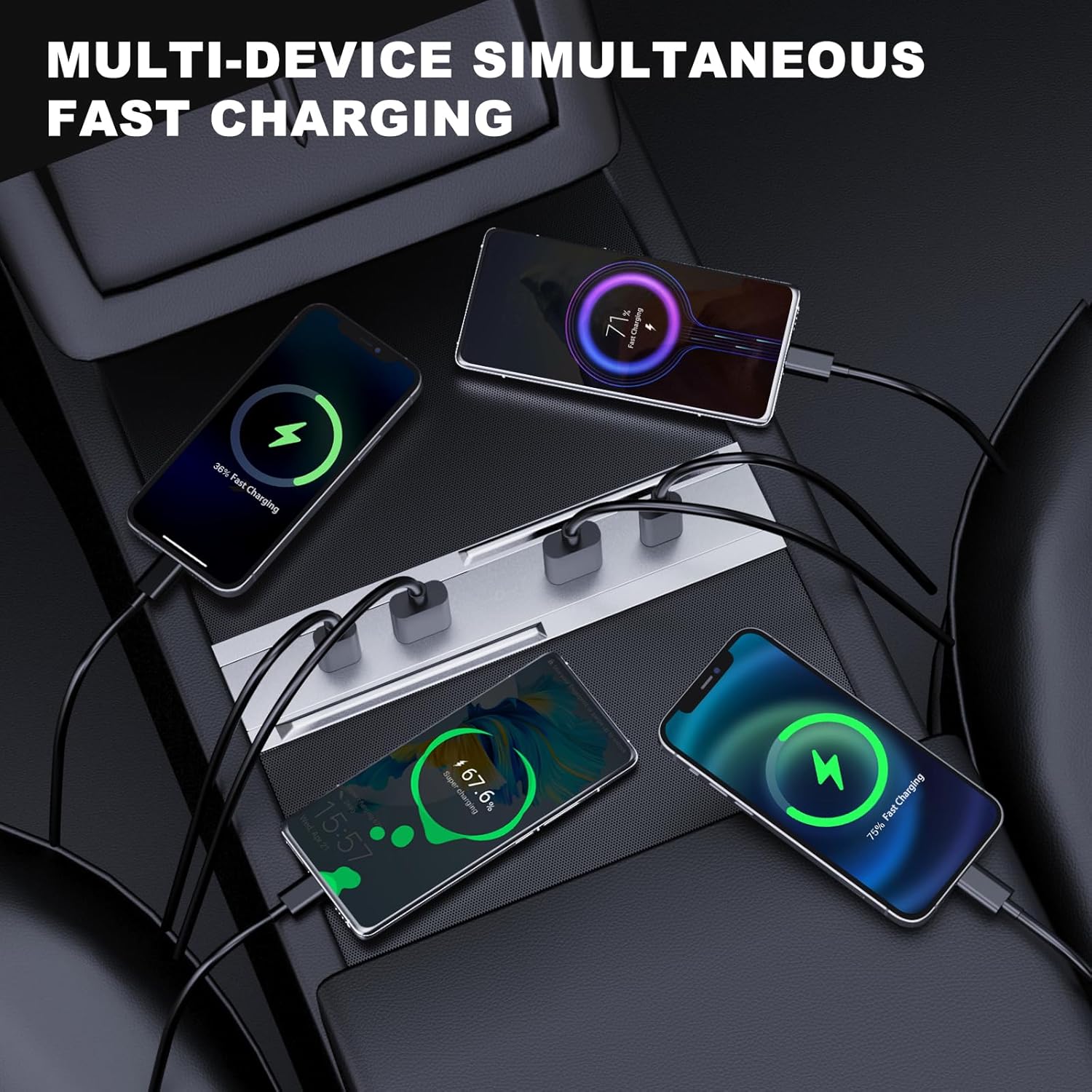 Dock Pengisian Daya Cepat 27W- - Usb Hub Type C ulasan dan harga