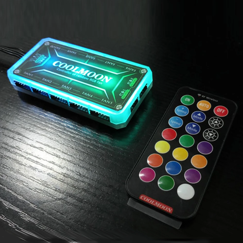 COOLMOON pengontrol ARGB 12V 5 - Tablet With All Accessories ulasan dan harga