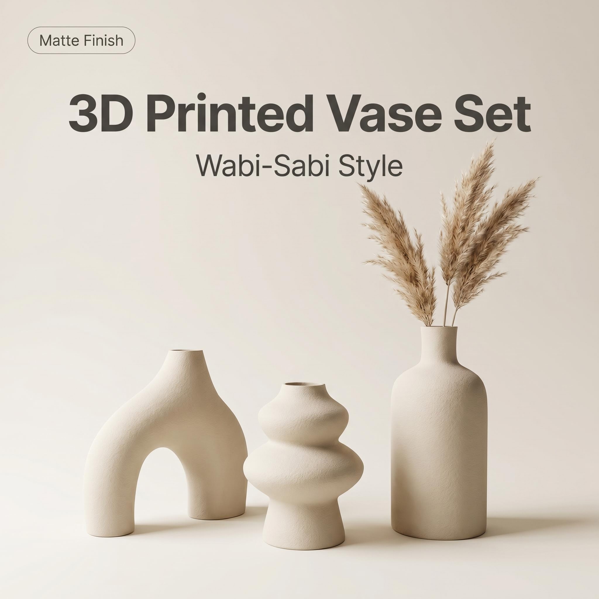 Set Vas Dekoratif Wabi-Sabi 3- - Tablet Accessories Kit ulasan dan harga