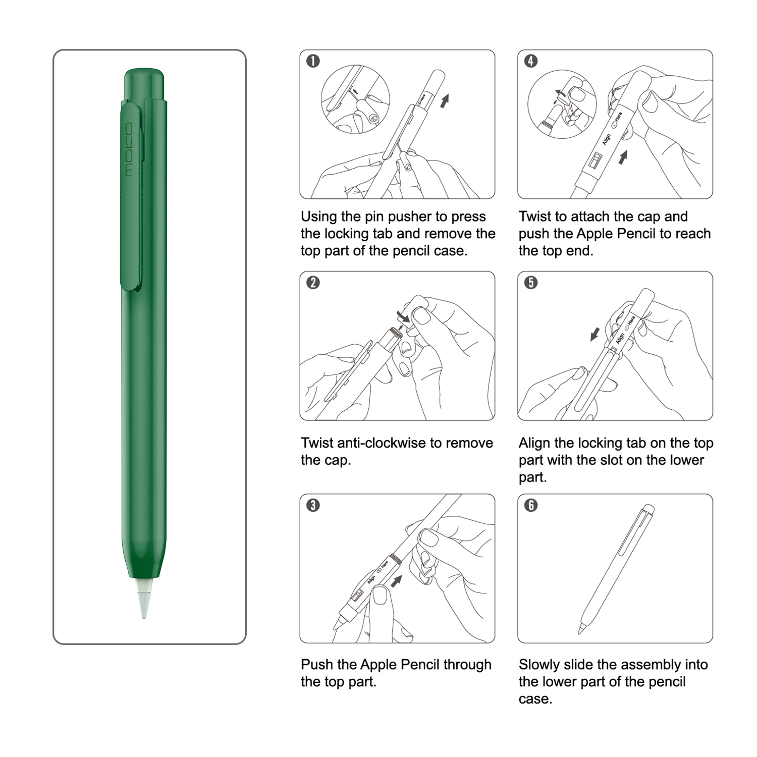 Casing Tempat untuk Pensil App - Iphone Tablet Accessories ulasan dan harga