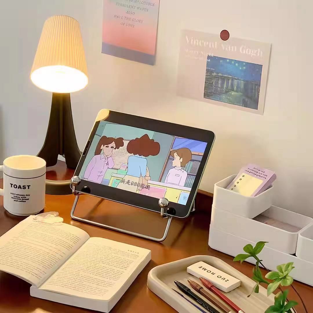 Penyangga Tablet Logam Gaya An - Tablet Accessories For Reading ulasan dan harga