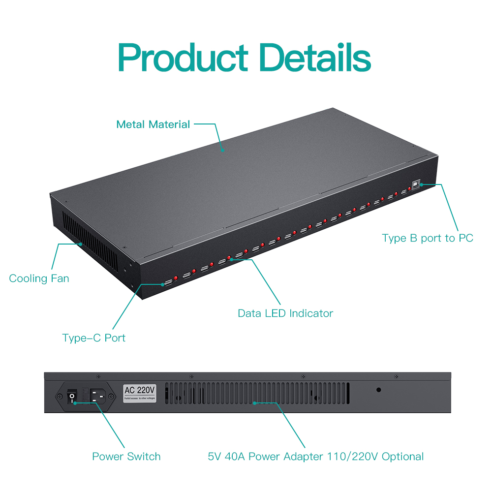 A-165C Sipolar 16 Port Usb c H - Usb Hub Type C ulasan dan harga