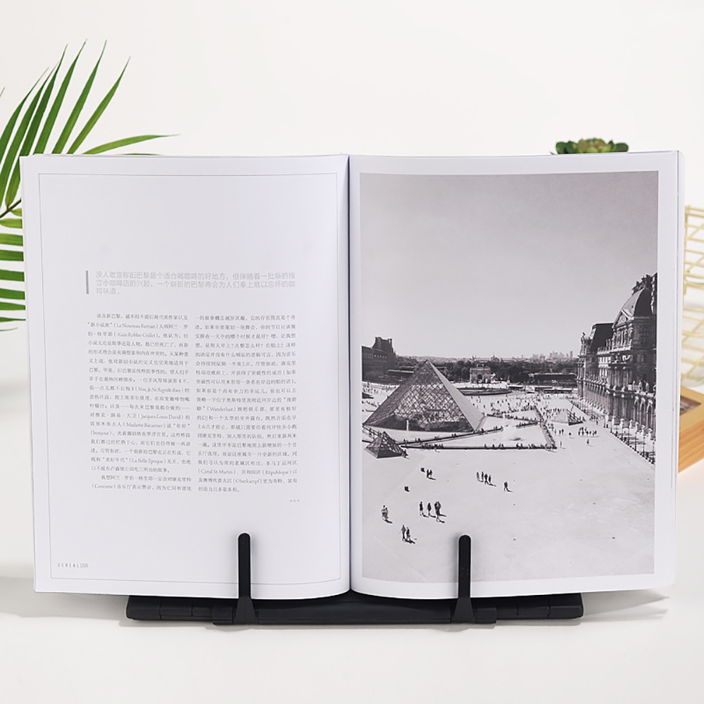 Penyangga Buku Logam Portabel, - Tablet Accessories For Reading ulasan dan harga
