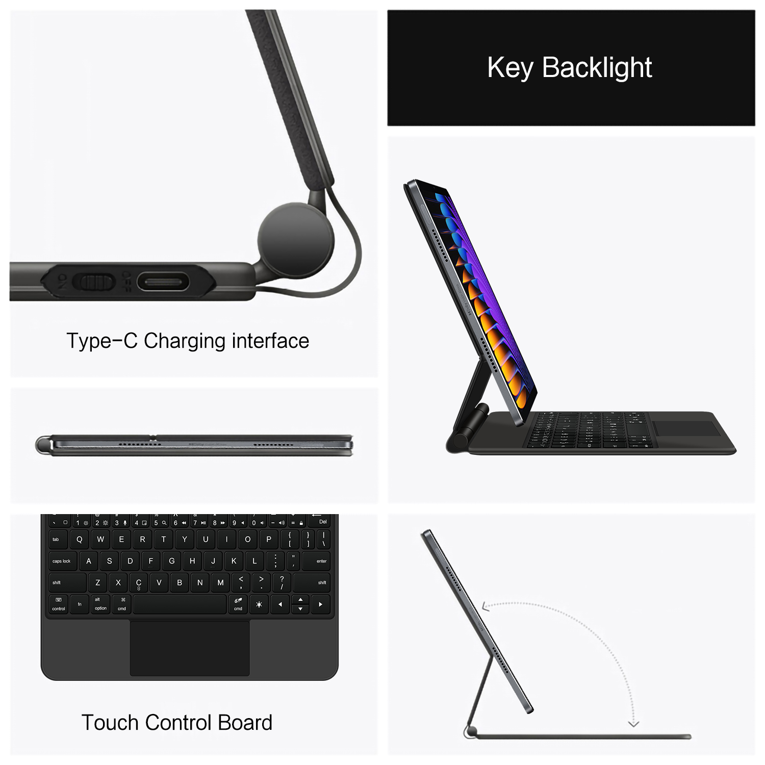 Magic Keyboard Folio Untuk Xia - Boox Tablet Accessories ulasan dan harga