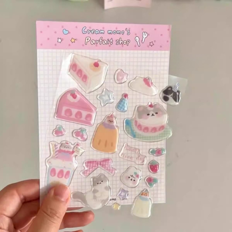 Stiker Resin Epoksi 3D Lucu Be - Boox Tablet Accessories ulasan dan harga