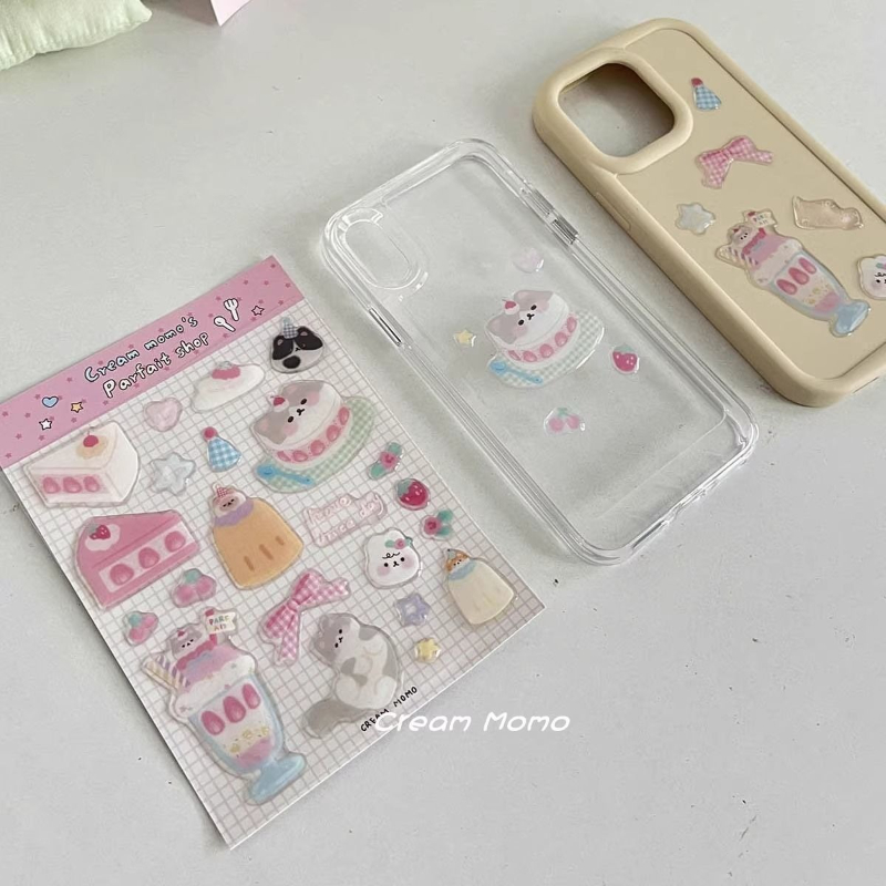Stiker Resin Epoksi 3D Lucu Be - Boox Tablet Accessories ulasan dan harga