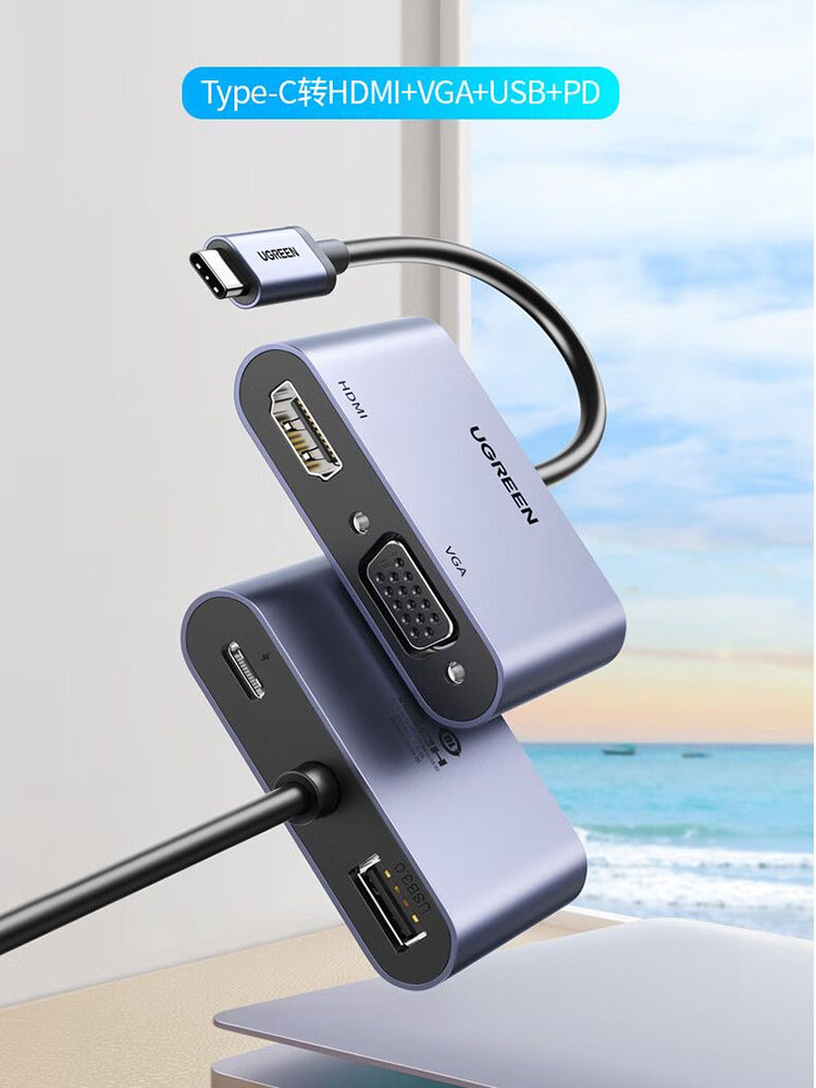 UGREEN USB C Hub Tipe-C ke HDM - Usb Hub Type C ulasan dan harga