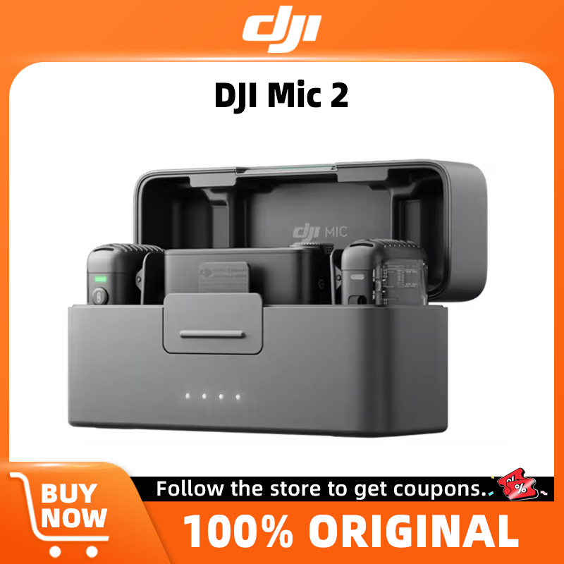 DJI Mic 2 (2 TX + 1 RX + Kotak - Boox Tablet Accessories ulasan dan harga