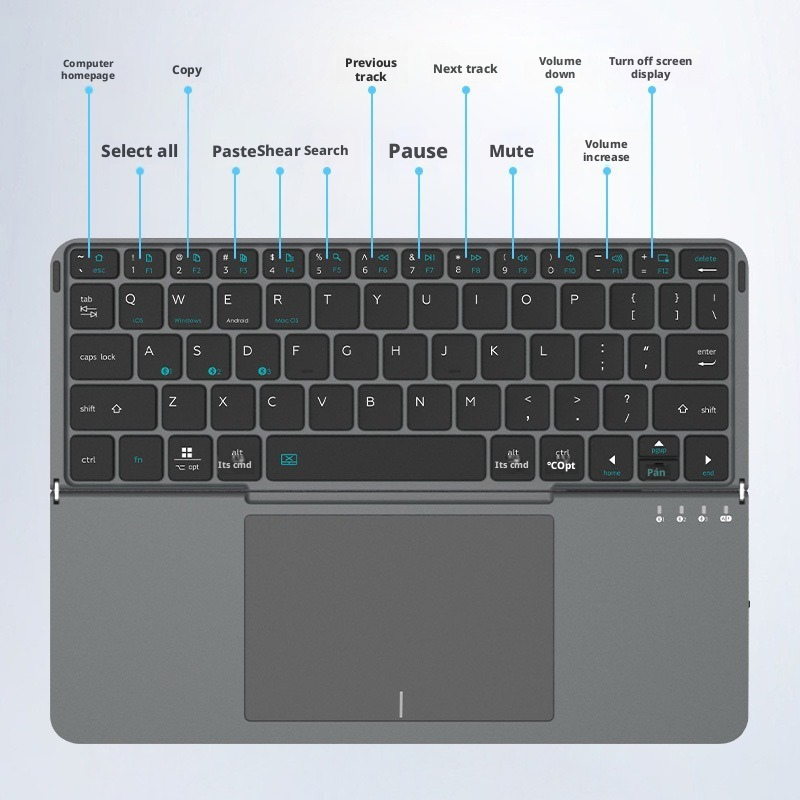 Ibox 11 Tablet Keyboard Lipat  - Boox Tablet Accessories ulasan dan harga