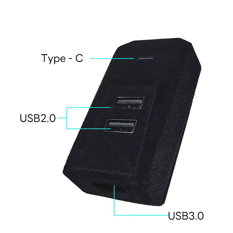 Stasiun untuk Kotak Sarung Tan - Usb Hub Type C ulasan dan harga